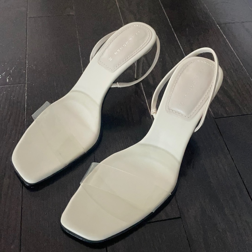 ZARA PERSPEX HEELS